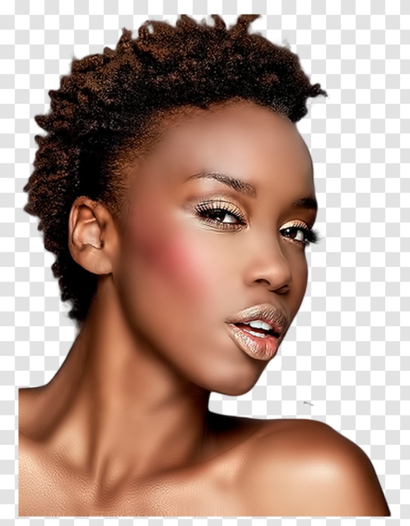 Afro-textured Hair Coloring Black - Brown Transparent PNG