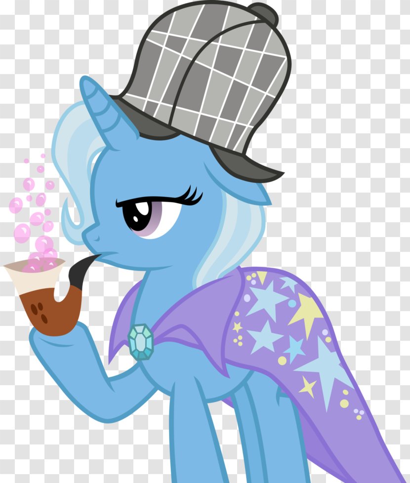 Pony Detective Trixie Image Illustration - Flower - Vector Transparent PNG