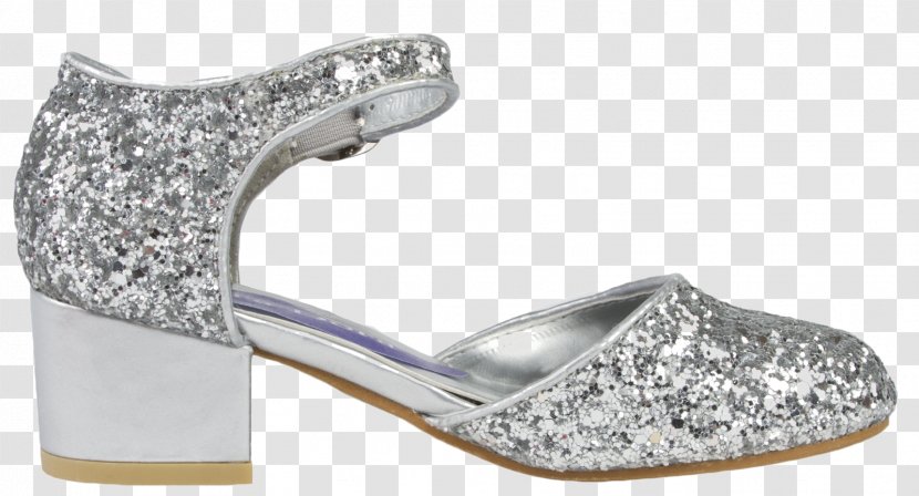 Footwear Shoe Sandal Silver - Walking - Heel Transparent PNG