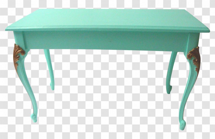 Coffee Tables Product Design Rectangle - Turquoise - Table Transparent PNG