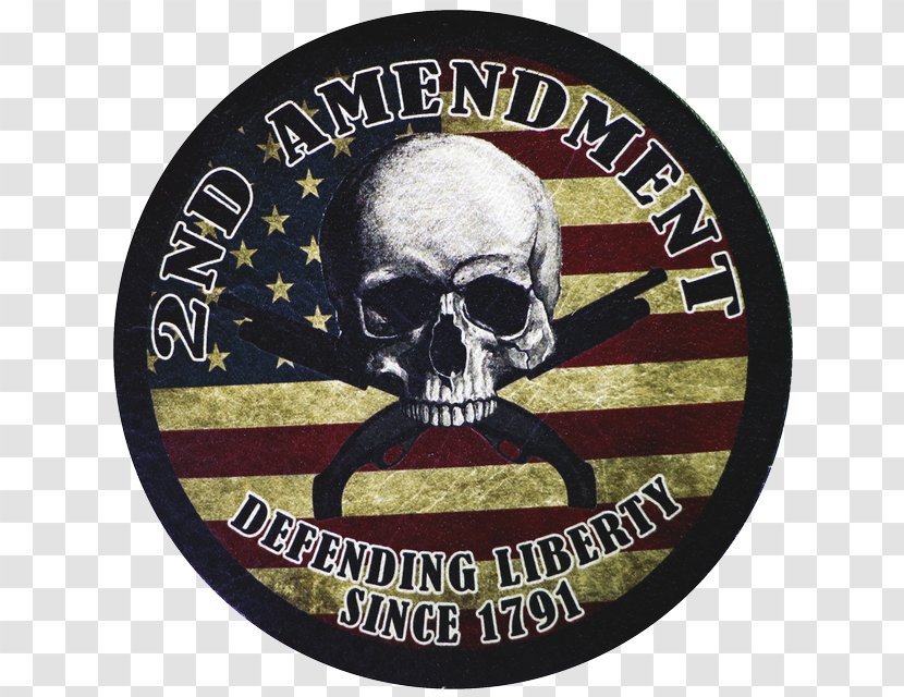 Second Amendment To The United States Constitution Flag Of Embroidered Patch Transparent PNG