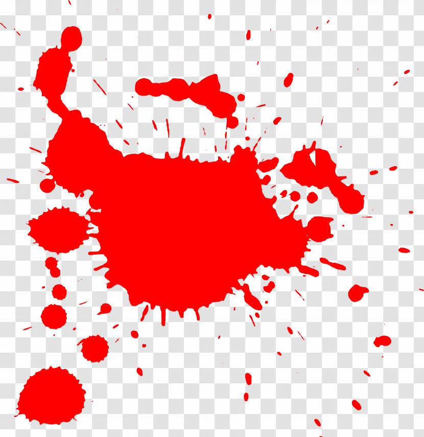 Color Painter Painting - Heart - Blood Transparent PNG