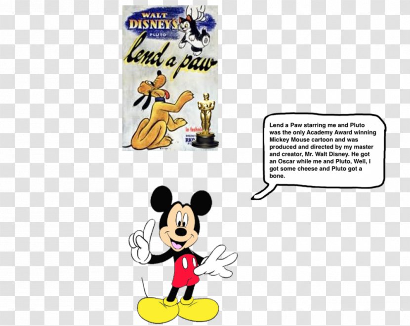Mickey Mouse Yellow Recreation Clip Art - Lend A Paw - Shorts Transparent PNG