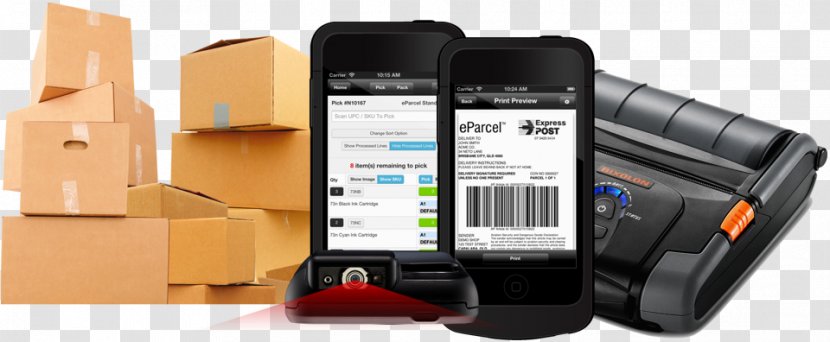 Mobile Phones Pick And Pack Order Picking Fulfillment Computer Software - Wireless Transparent PNG