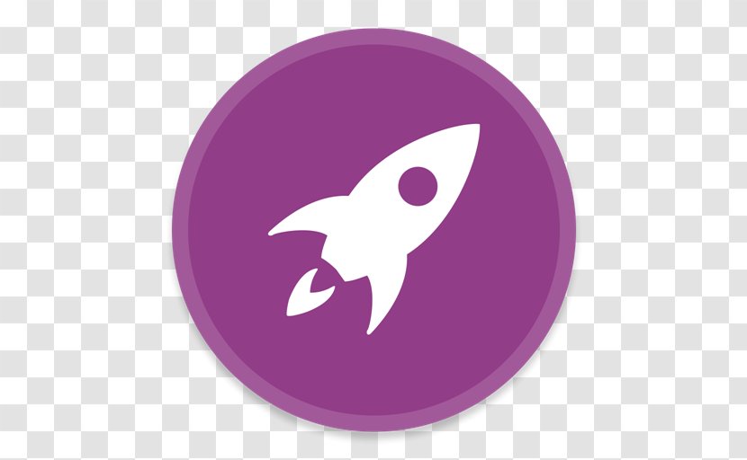 Rocket Launch - More Icon Pink Purple Transparent PNG