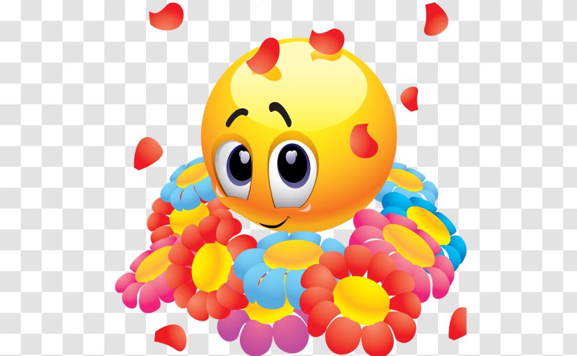 Smiley Emoticon Flower Clip Art - Baby Toys Transparent PNG