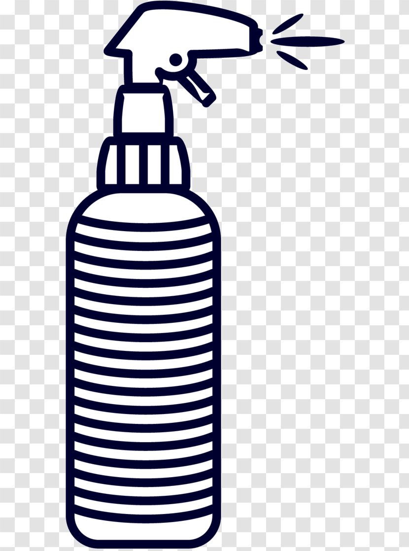 Clip Art Water Bottles Black & White - M Product Design Transparent PNG