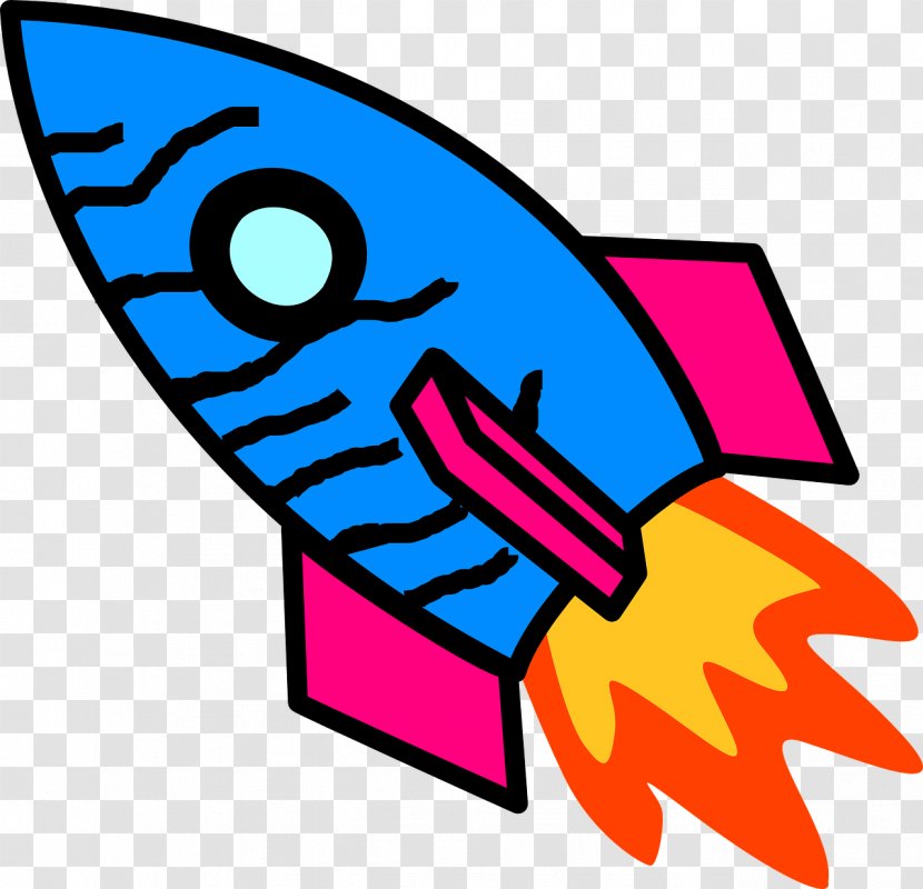 Rocket Free Content Spacecraft Clip Art - Blue Transparent PNG