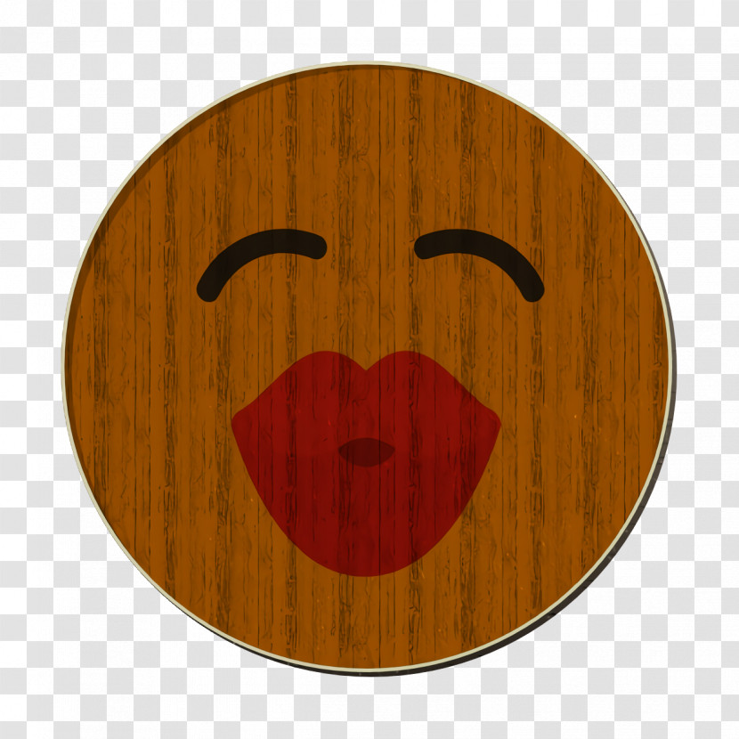 Emoji Icon Kissing Icon Emoticons Icon Transparent PNG