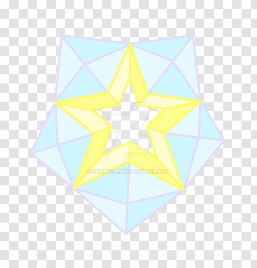 Line Triangle Area Point Symmetry - Design M - Red Star Transparent PNG