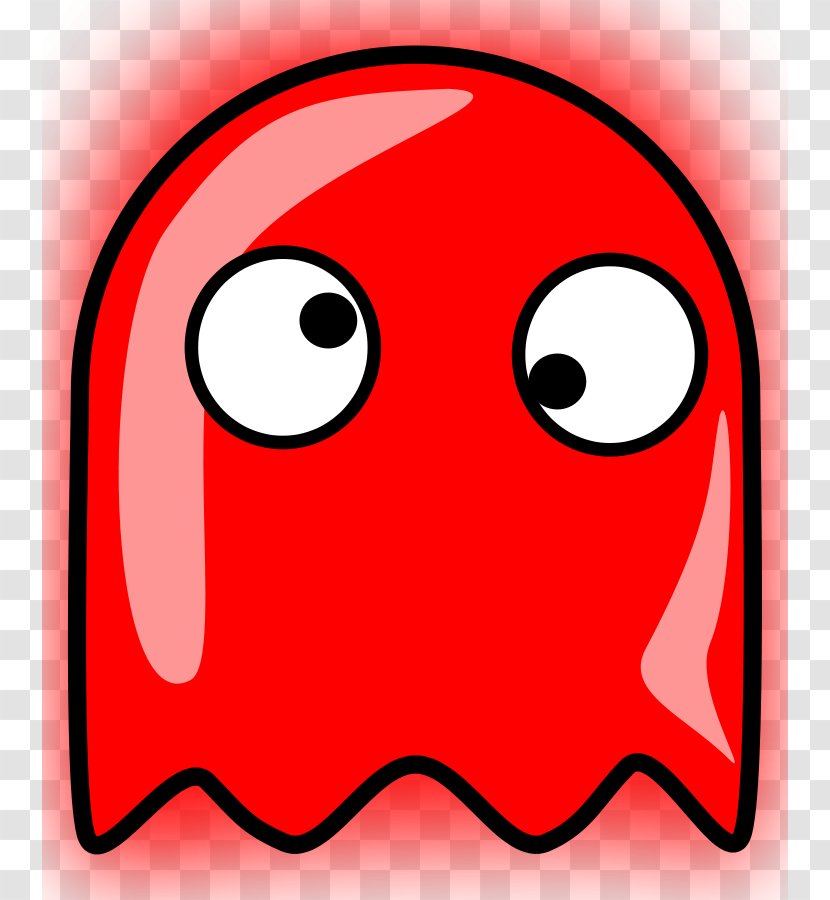 Ms. Pac-Man Games Ghosts Clip Art - Smiley - Ghost Transparent PNG