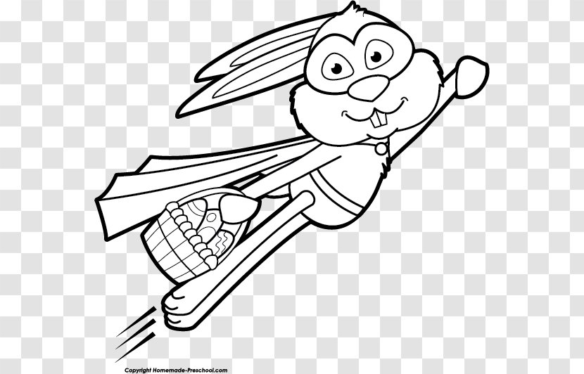 Easter Bunny Thumb Drawing - Silhouette Transparent PNG