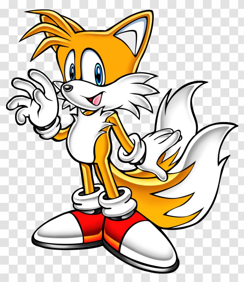 Tails Sonic Chaos The Hedgehog Nine-tailed Fox - Character Transparent PNG