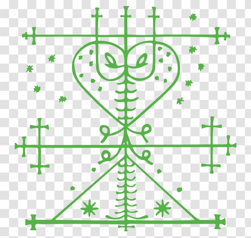 Haitian Vodou Veve Loa Baron Samedi - Organism - Ngos Transparent PNG