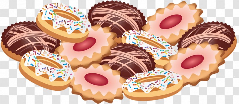 Chocolate Chip Cookie Cupcake Biscuits Clip Art - Biscuit - Cake Border Transparent PNG
