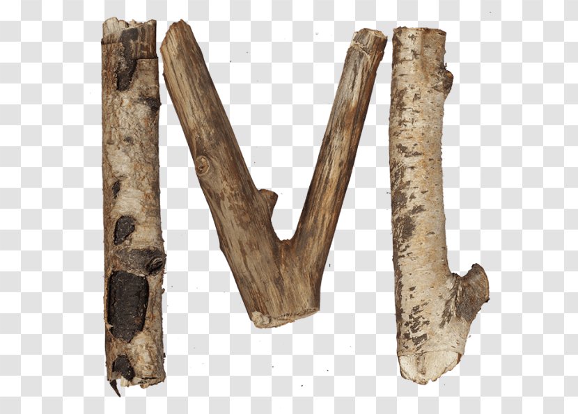 Wood Twig Letter Typography Font - Wooden - Twigs Transparent PNG