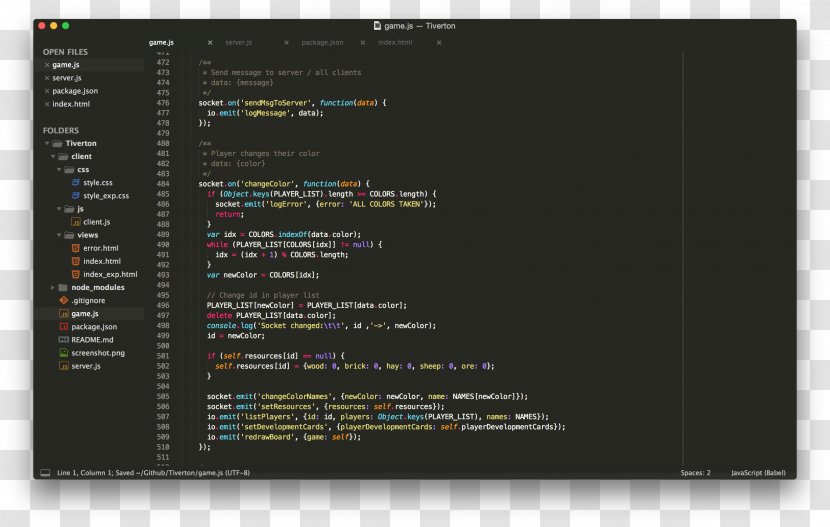 Go Sublime Text Protocol Screenshot GitHub Inc. - Software - Console Server Transparent PNG