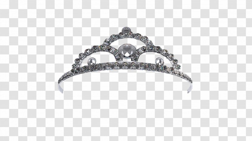 Clothing Accessories Tiara Jewellery Headpiece Headgear - Silver Transparent PNG