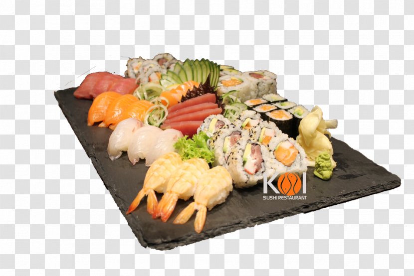 California Roll Sashimi Sushi Platter 07030 Transparent PNG