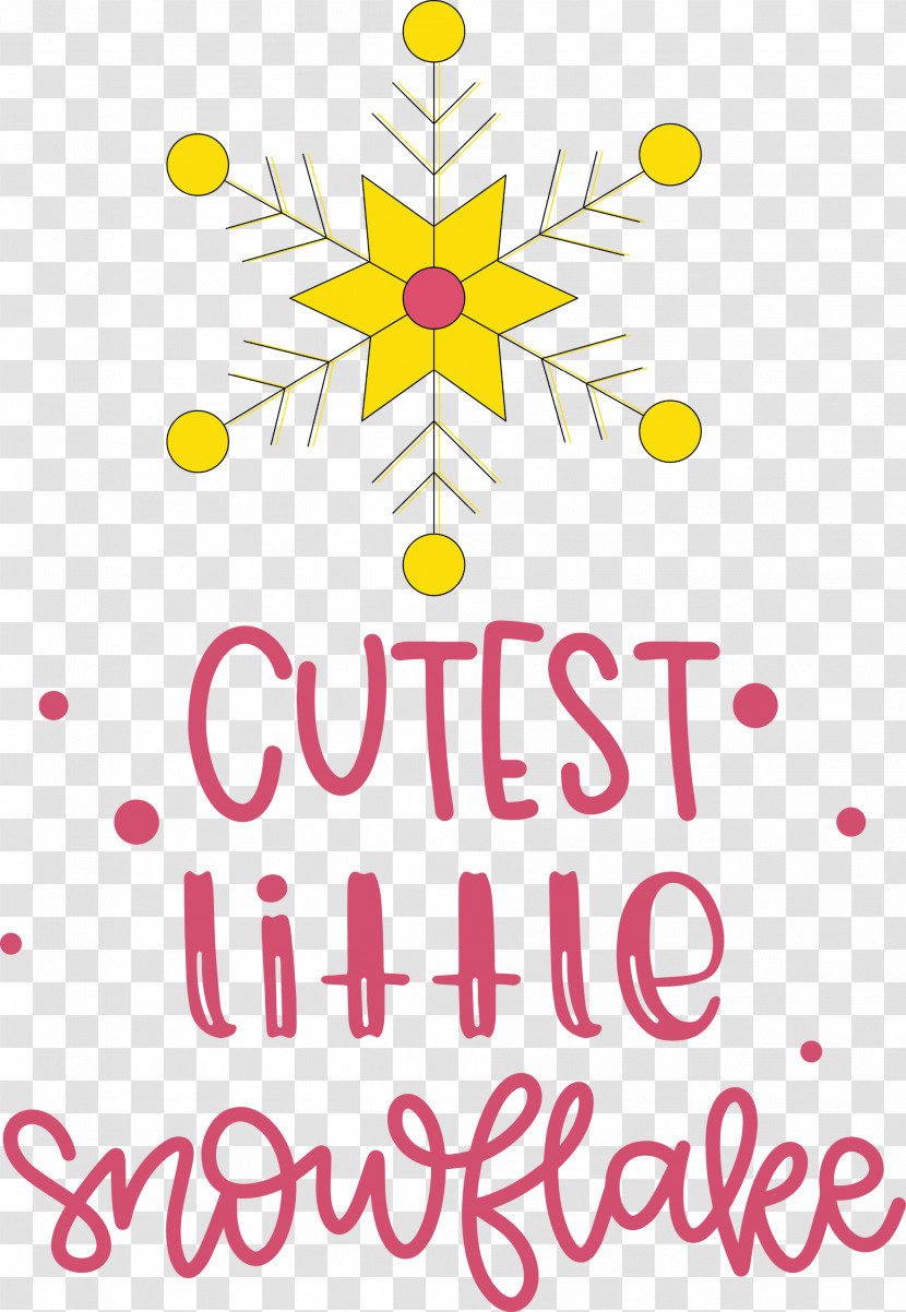 Cutest Snowflake Winter Snow Transparent PNG