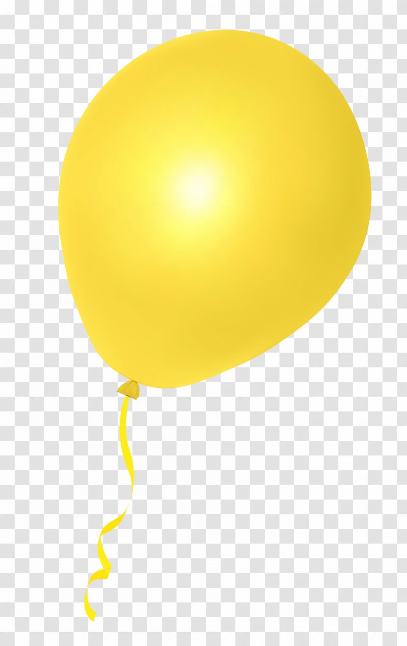 Balloon Yellow Party Supply - Paint Transparent PNG