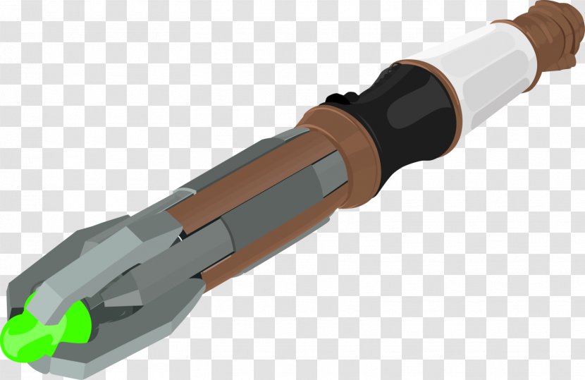 Eleventh Doctor Sonic Screwdriver Ninth - Who Transparent PNG