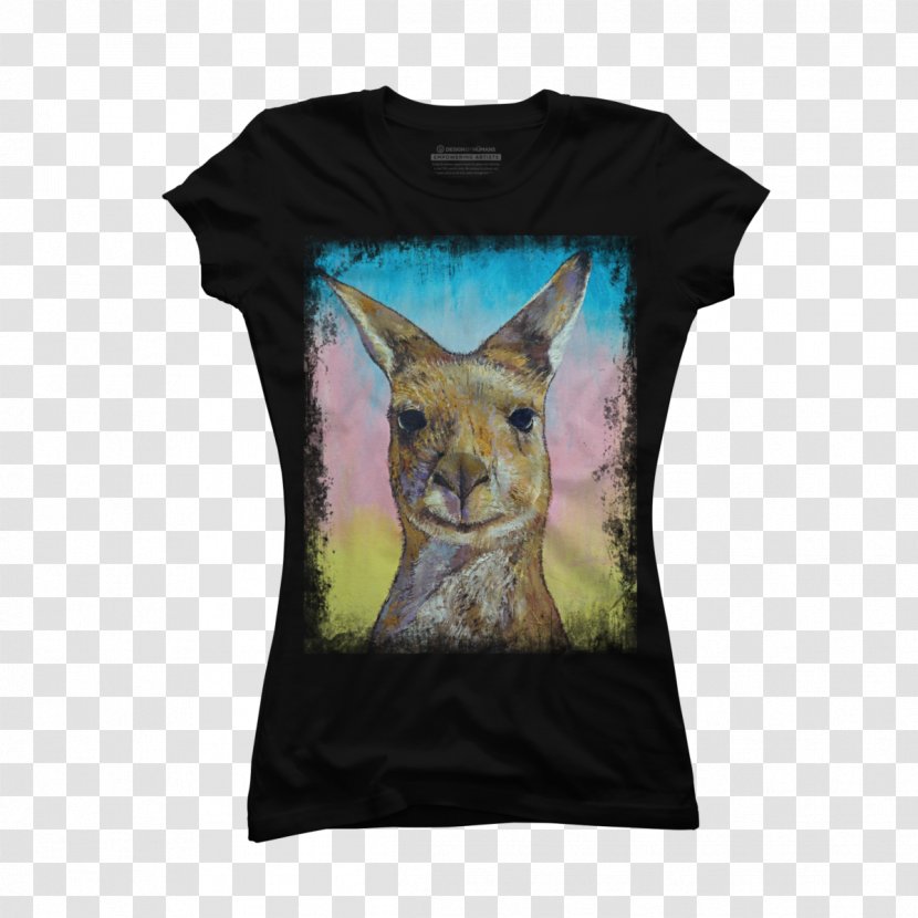 T-shirt Sleeve Neck Animal - Brand Transparent PNG