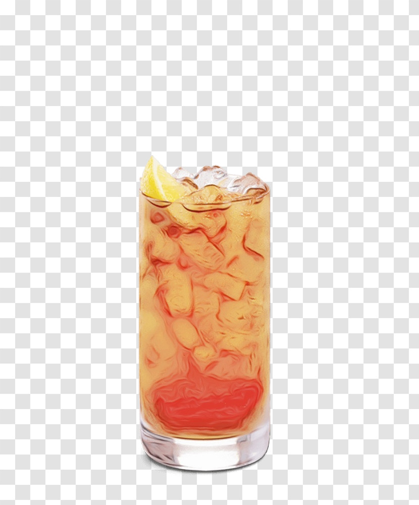 Negroni Cocktail Garnish Non-alcoholic Drink Orange Drink Mai Tai Transparent PNG