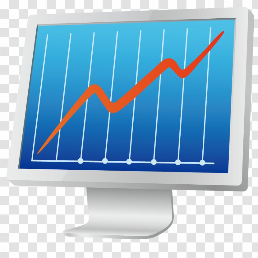 Computer Monitor Download - Energy - Vector Transparent PNG