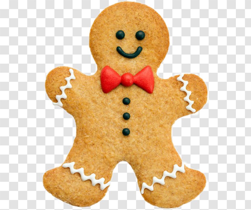 Gingerbread Man Biscuits Christmas Cookie - Biscuit Transparent PNG