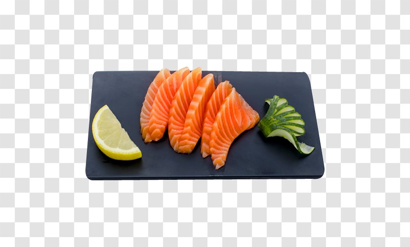 Sashimi Smoked Salmon Sushi As Food Platter Transparent PNG