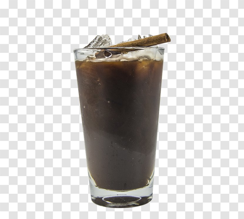 White Russian Liqueur Coffee Black Irish Cream Cuisine - Cold Brew Transparent PNG