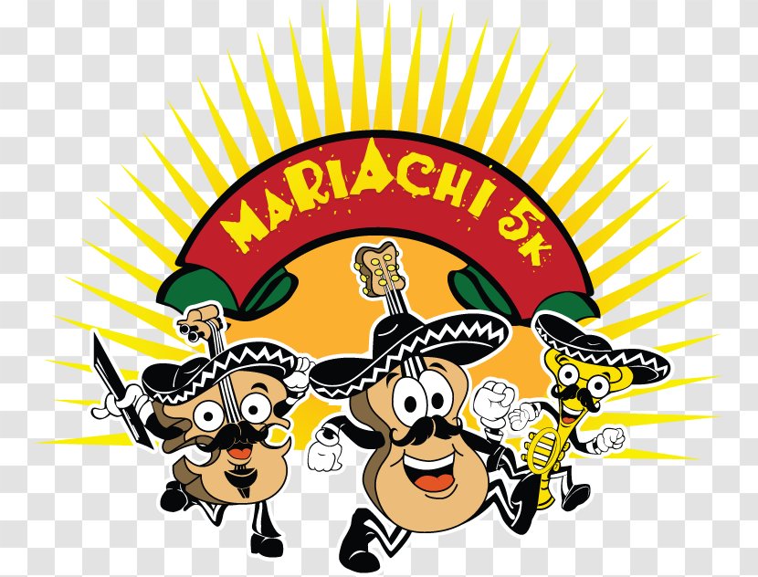 Mariachi 5K Run Fiesta San Antonio Trumpet Maraca - Flower Transparent PNG