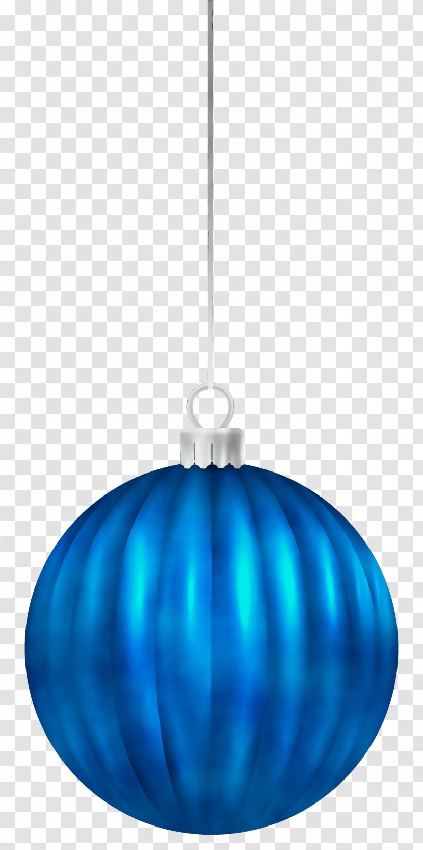Christmas Tree Watercolor - Turquoise - Interior Design Light Fixture Transparent PNG