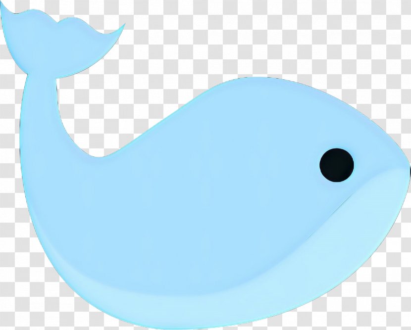 Whale Cartoon - Retro - Cetacea Blue Transparent PNG