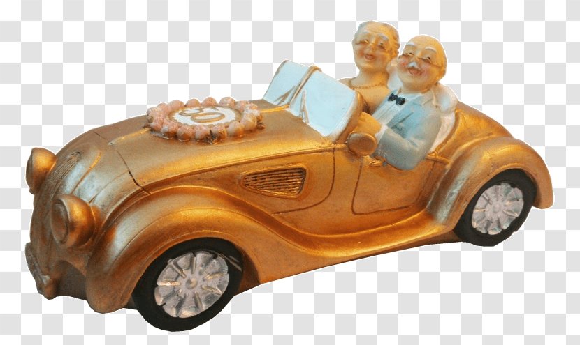 Gold Gouden Trouwauto Spaarpot Piggy Bank Silver Metal - Ceramic - Car Shop Transparent PNG