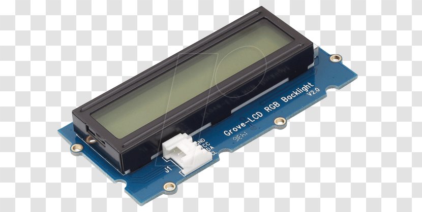Grove Starter Kit For Arduino Liquid-crystal Display Backlight Device - Heart - Lcd Transparent PNG