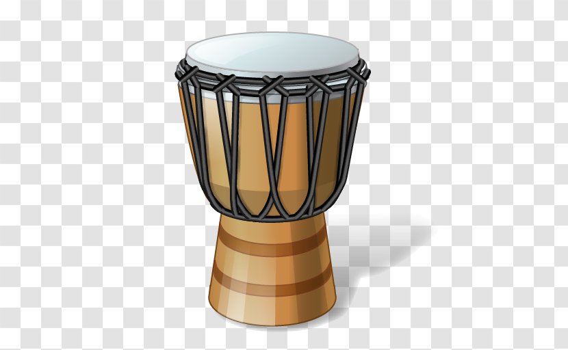 Musical Instrument Percussion Drum Icon - Watercolor Transparent PNG