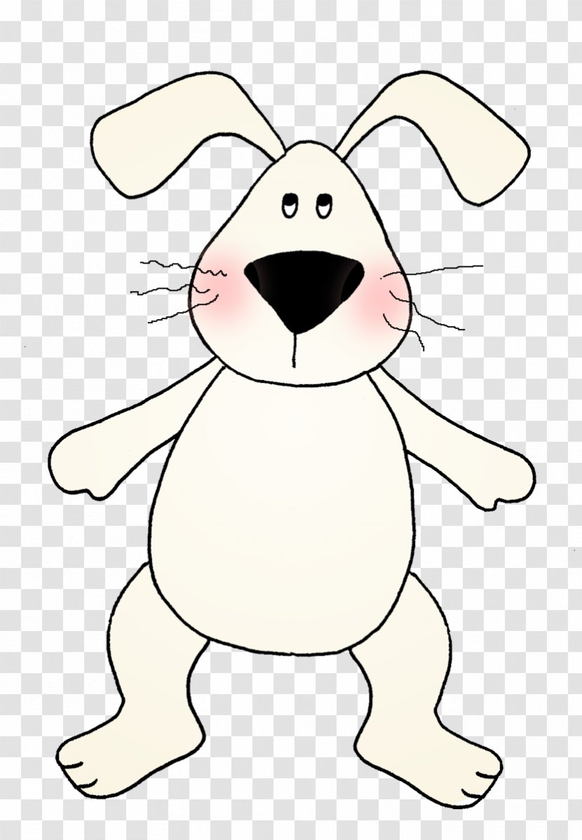 Easter Bunny Domestic Rabbit Hare Whiskers Clip Art - Raindrop Writing Template Transparent PNG