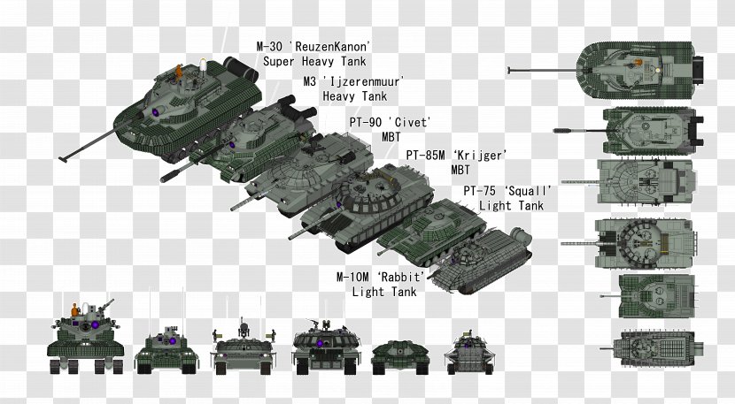 Light Tank Main Battle Armoured Personnel Carrier Destroyer - Leopard 2 Transparent PNG