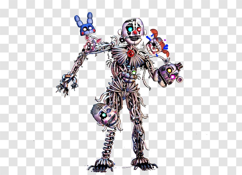 Five Nights At Freddy's: Sister Location Animatronics Endoskeleton Drawing - Funko Transparent PNG
