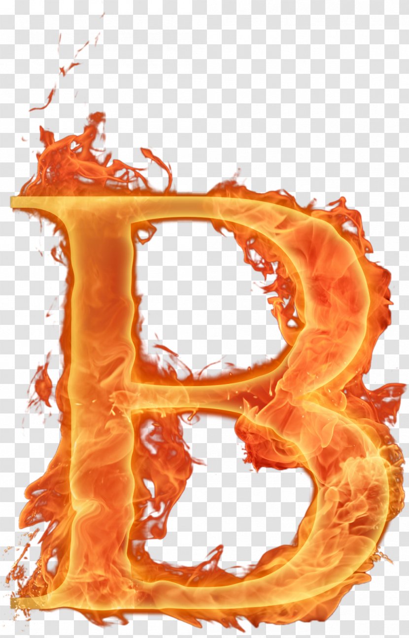 Fire Letter Alphabet Flame - Colored - Letters Transparent PNG
