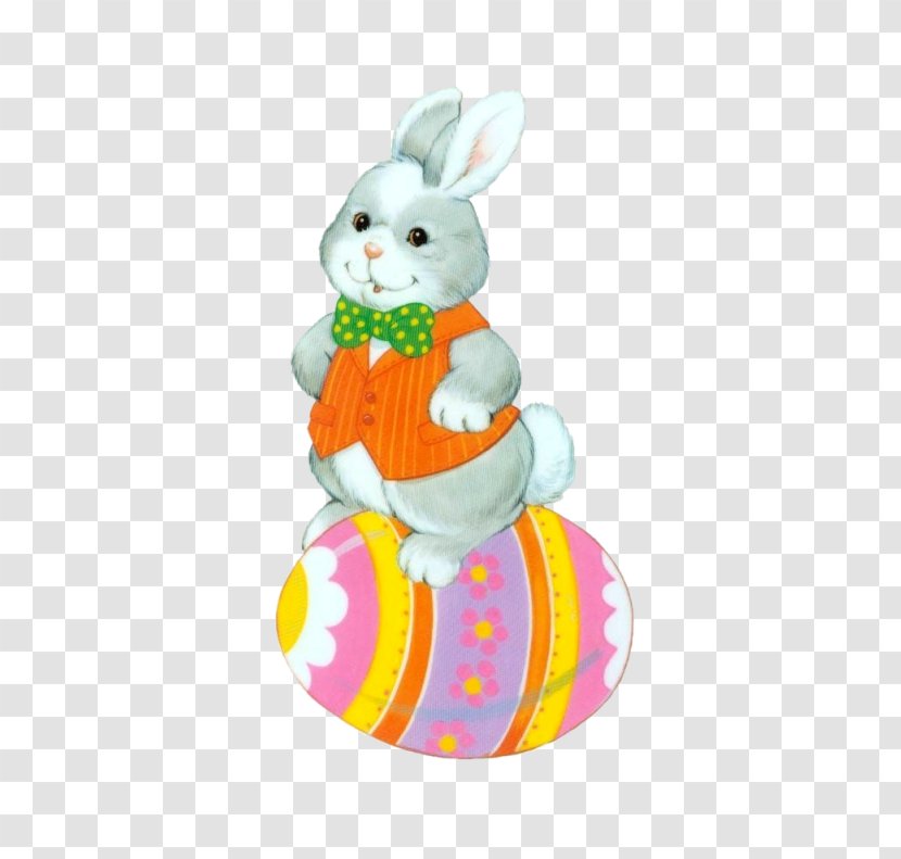 Easter Bunny European Rabbit - Message Transparent PNG
