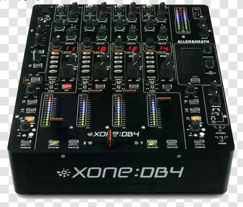 DJ Mixer Audio Mixers Disc Jockey Allen & Heath Effects Processors Pedals - Tree Transparent PNG
