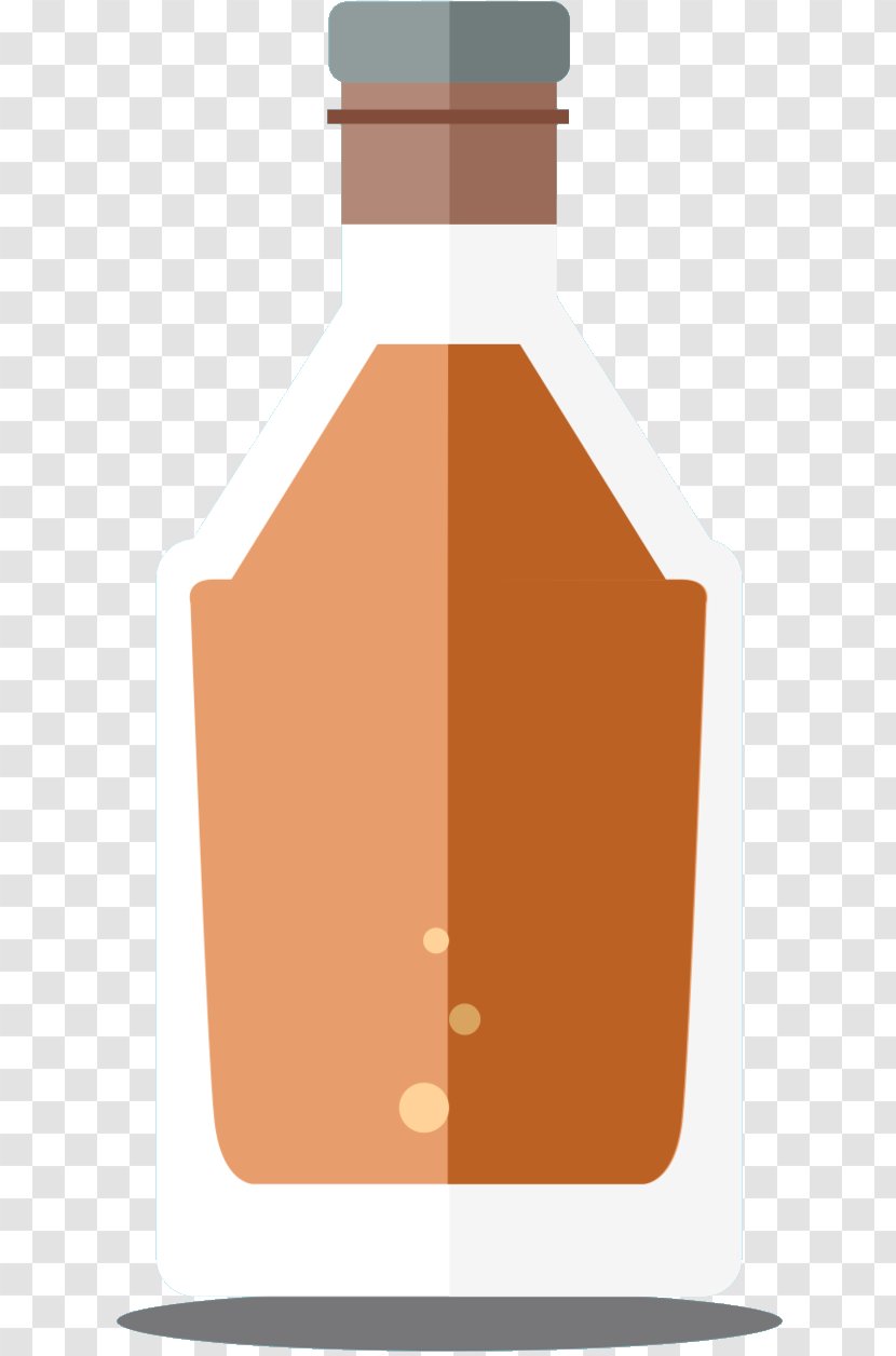 Bottle Product Design Font Angle - Orange Transparent PNG