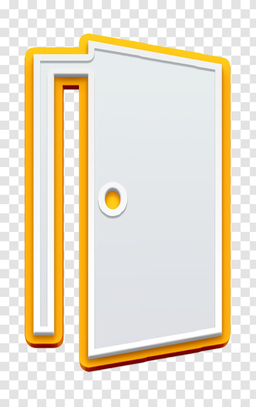 Opened Door Aperture Icon Buildings - Material Property - Rectangle Transparent PNG