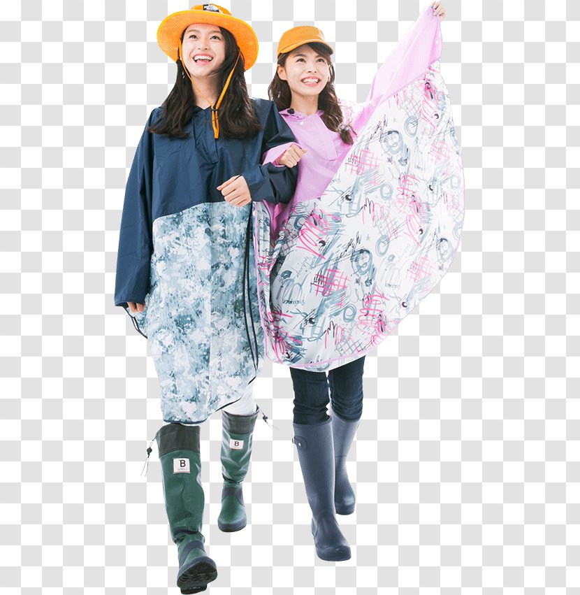 Raincoat Poncho 雨具 Costume Outerwear - Bicycle - Fes Transparent PNG