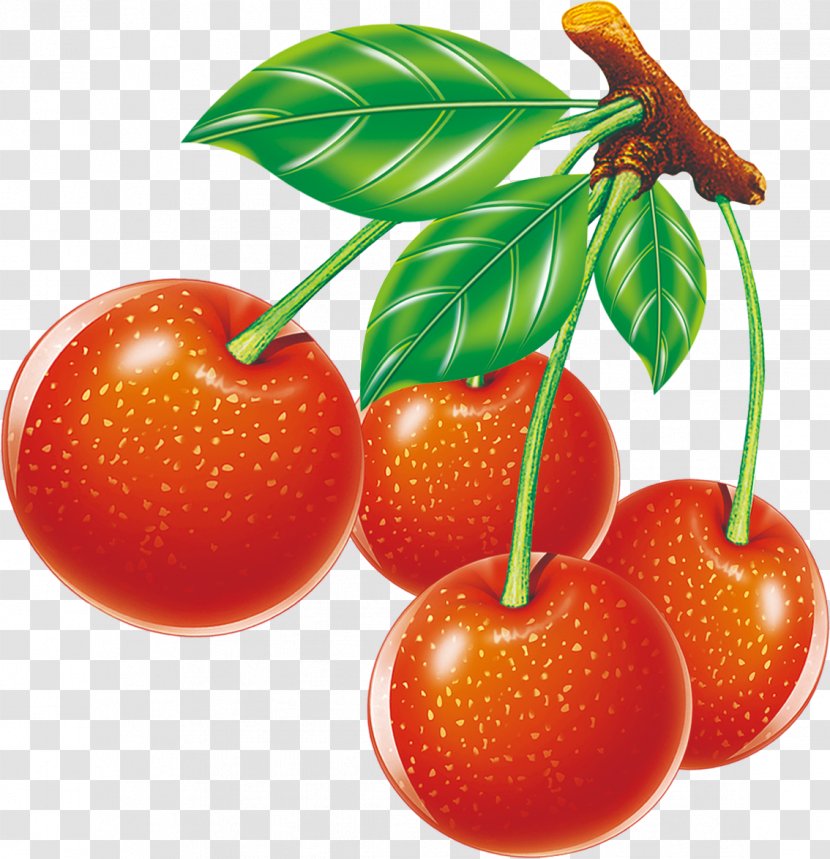 Cherry Strawberry Auglis - Accessory Fruit Transparent PNG