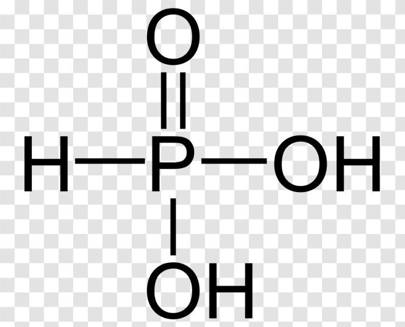 Phosphorous Acid Acetic Phosphoric Dissociation Constant - Black And White - Salt Transparent PNG