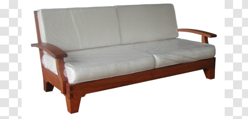 Sofa Bed Couch Teak Furniture - Wood Transparent PNG